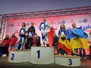 Lilou Backes vainqueure d'une épreuve internationale - Optimist